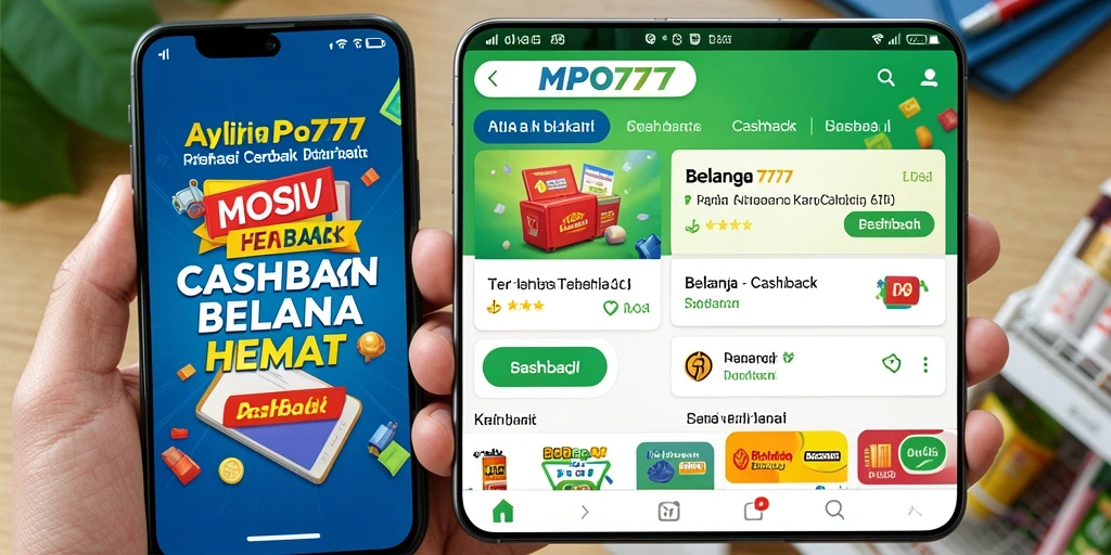 Antarmuka MPO777 yang menampilkan fitur cashback dengan jelas.