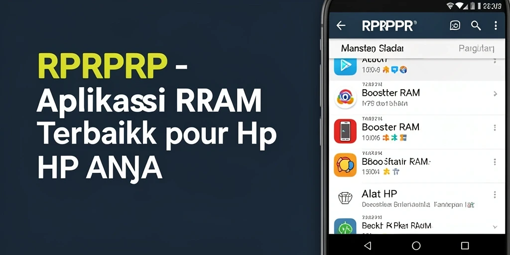 Tampilan antarmuka RPRPRP yang sederhana untuk pengoptimalan RAM.