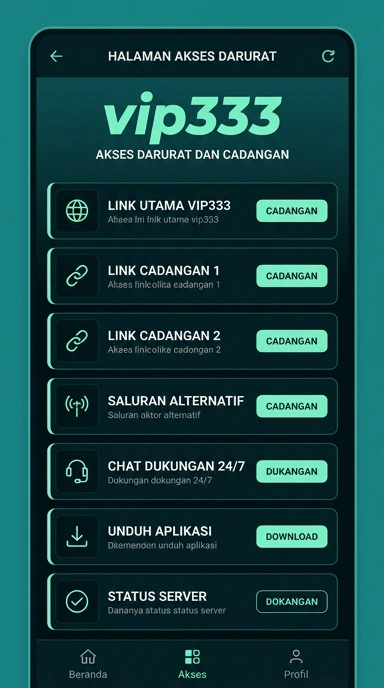 Link Alternatif vip333 untuk Pengguna Android Indonesia
