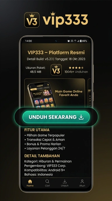 Panduan Unduh dan Instal APK vip333 untuk Android
