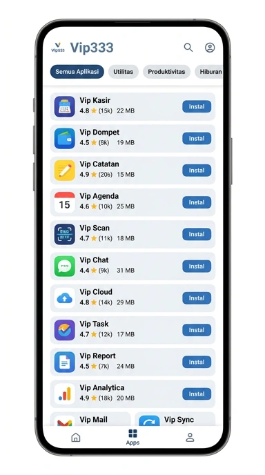 Daftar Aplikasi Populer di vip333 — Akses Mudah & Terpercaya